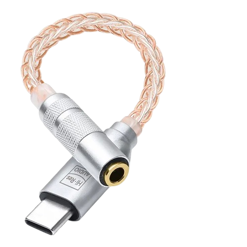 Câble USB AUX de Type C à Jack 3.5mm HiFi